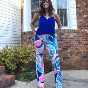 Lily Pulitzer Pull-on Pants and Top
